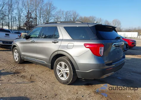 2024 Ford Explorer Xlt из США, поврежденный, VIN 1FMSK7DH5RGA02533